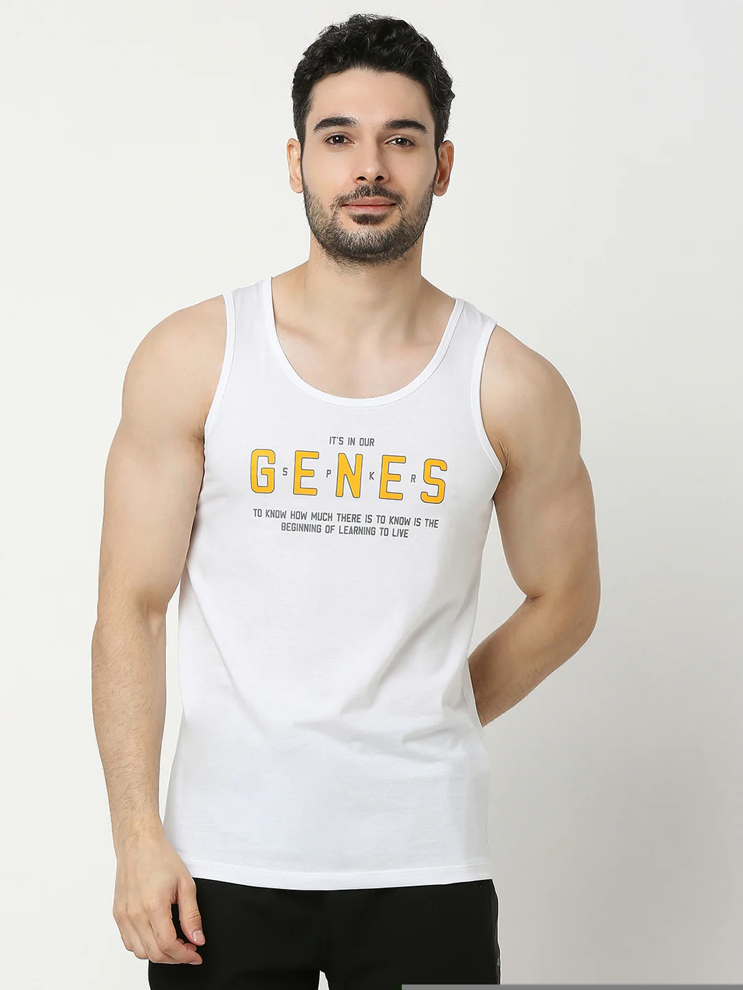 Underjeans White Regular Fit Vest