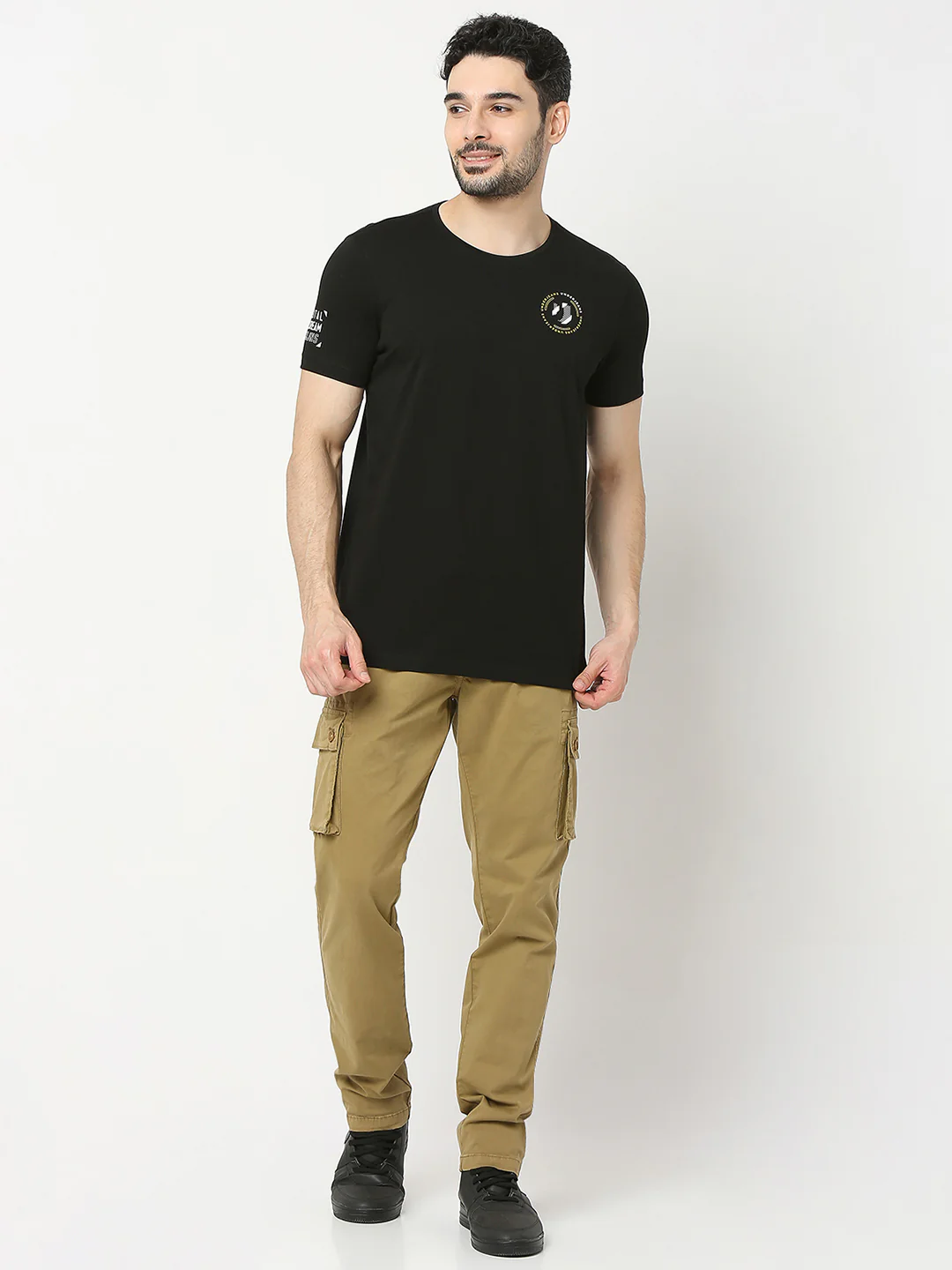 Underjeans T-Shirt Regular Fit Black - Image 6