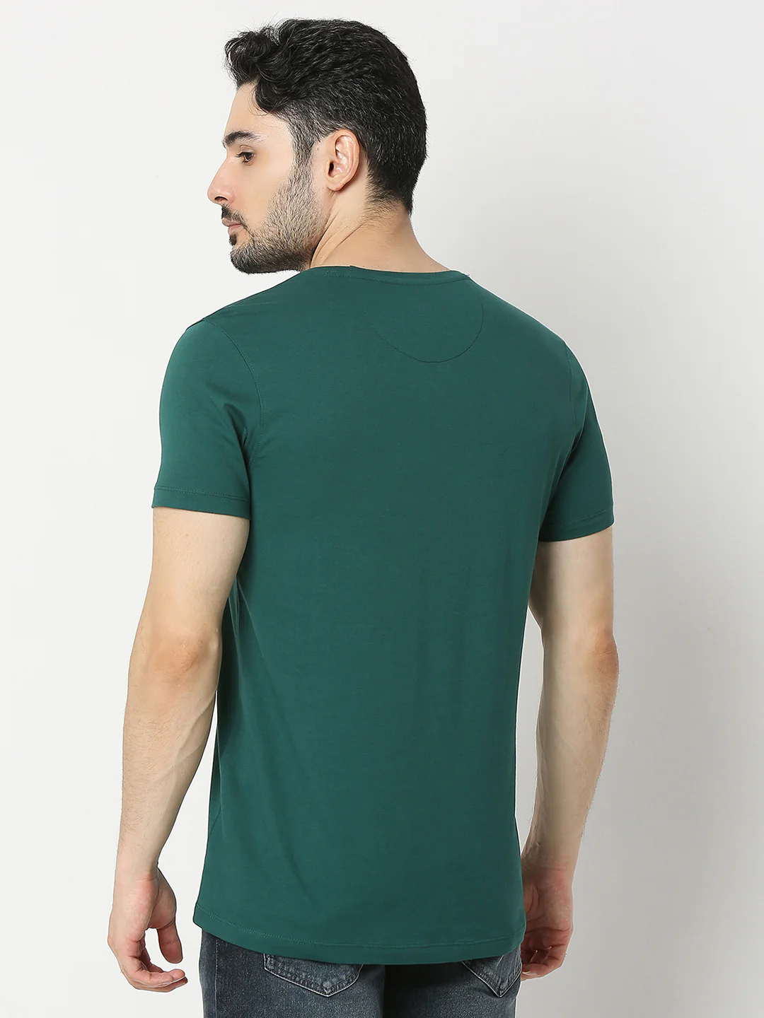 Underjeans T-Shirt Regular Fit Green - Image 4