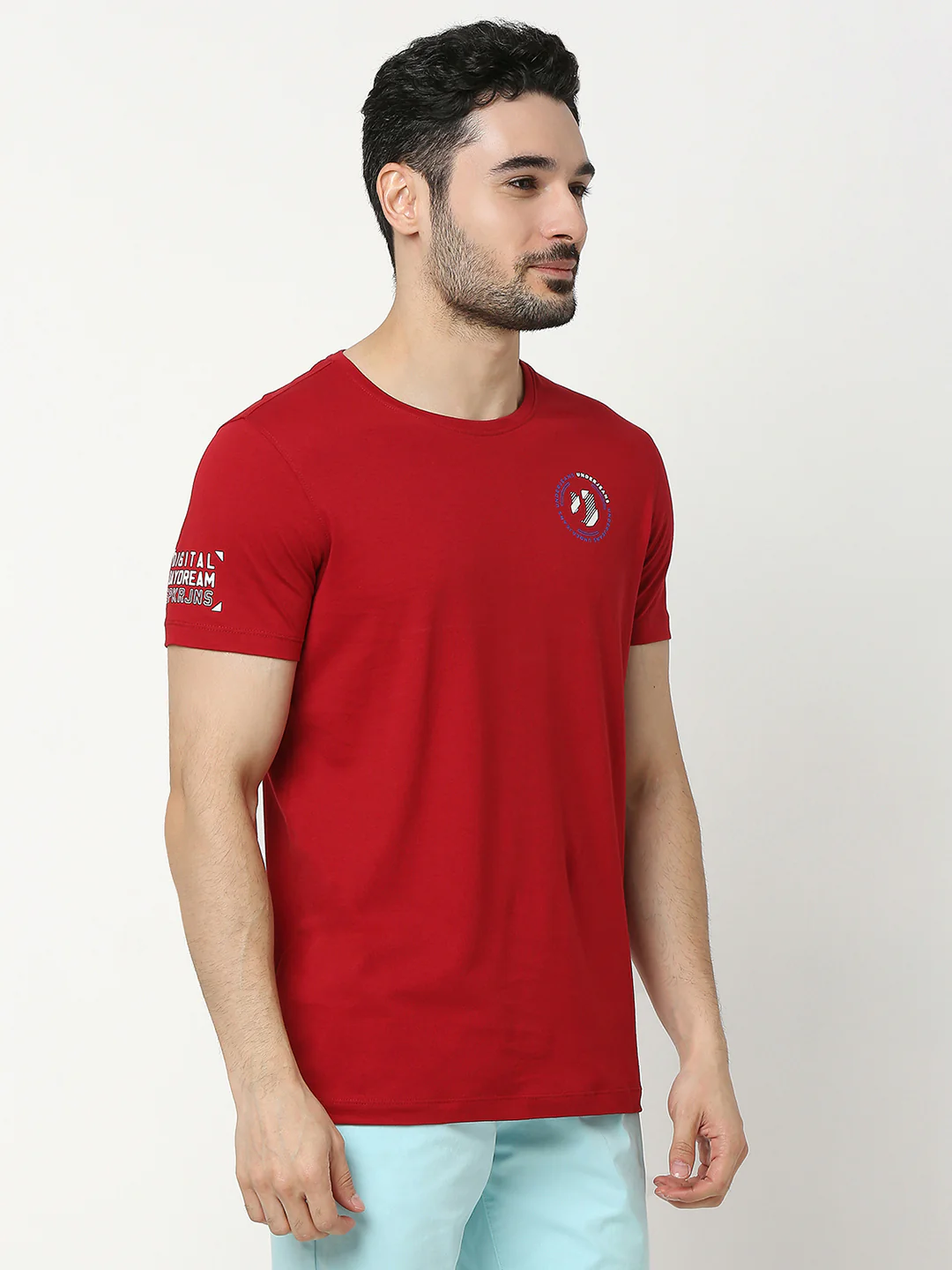 Underjeans T-Shirt Regular Fit Red - Image 3