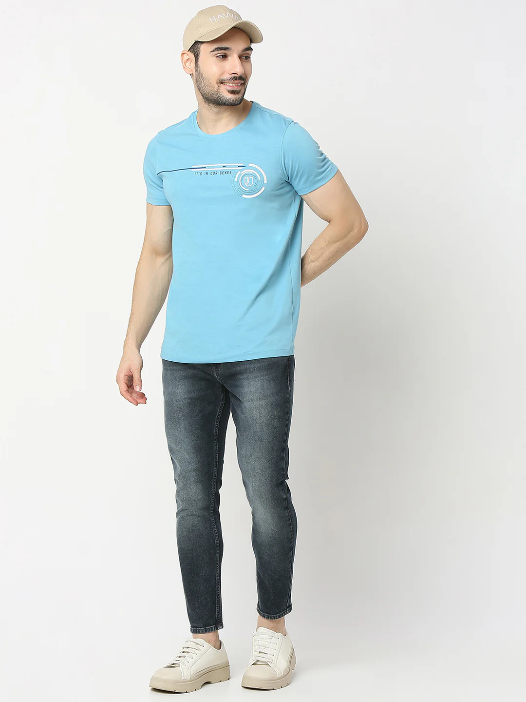 Underjeans T-Shirt Regular Fit Blue - Image 6