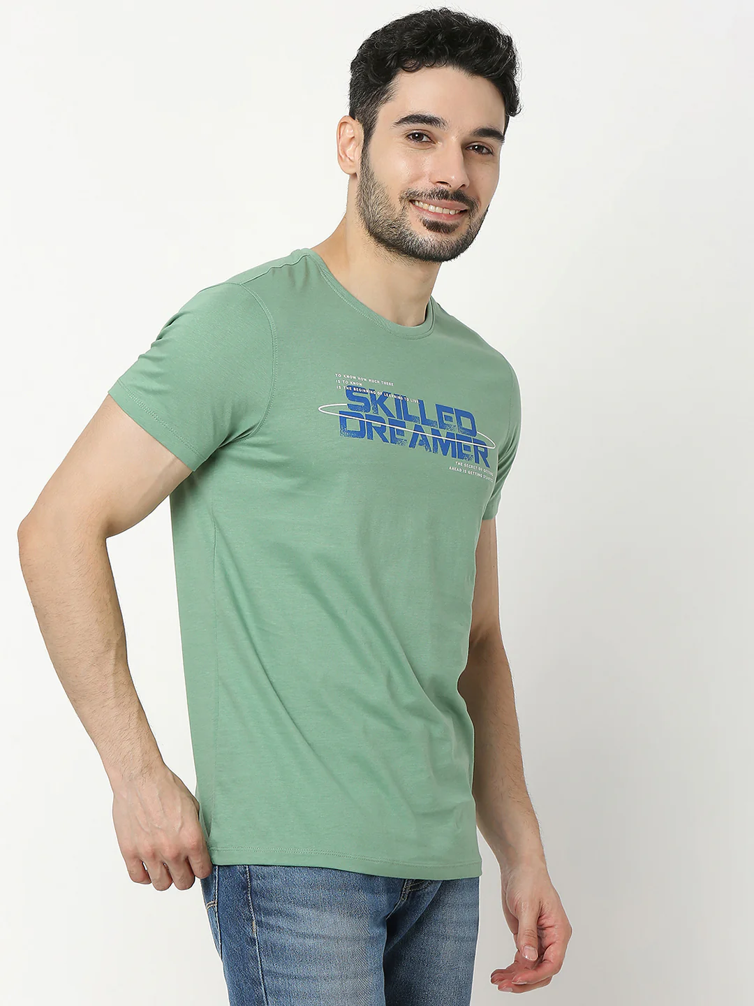 Underjeans T-Shirt Regular Fit Green - Image 3