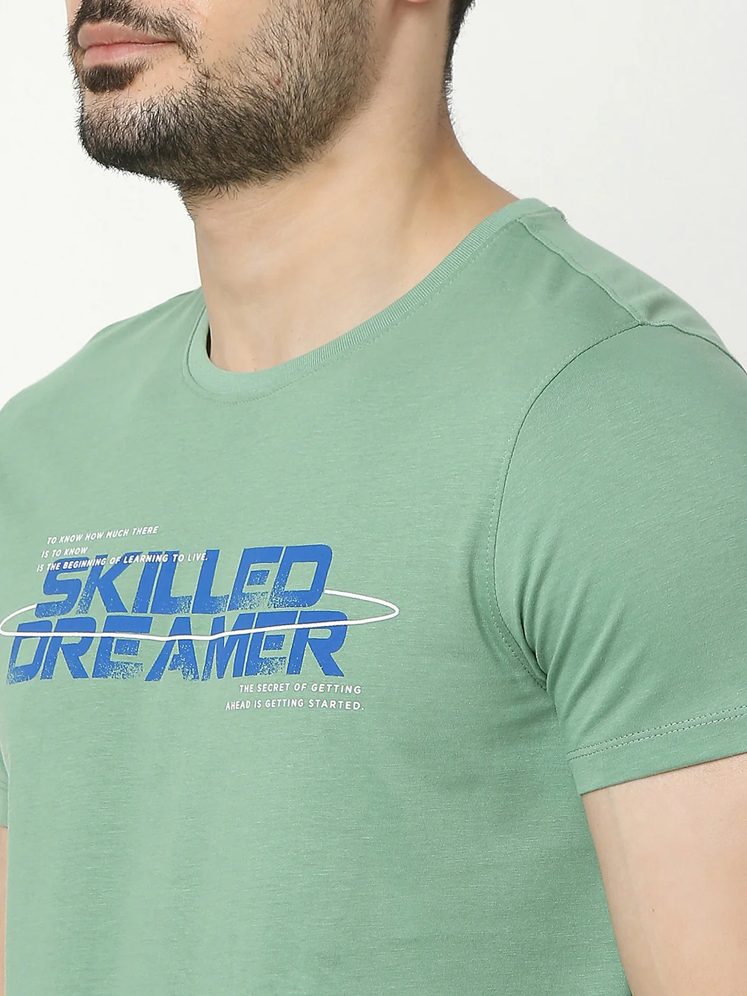 Underjeans T-Shirt Regular Fit Green - Image 5