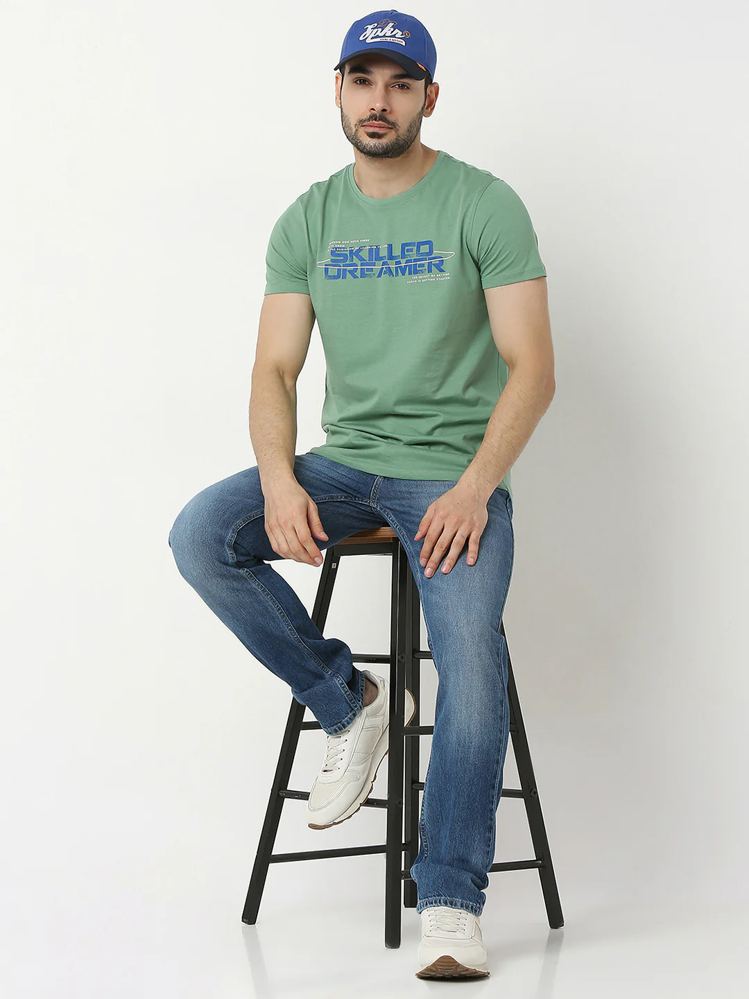 Underjeans T-Shirt Regular Fit Green - Image 6