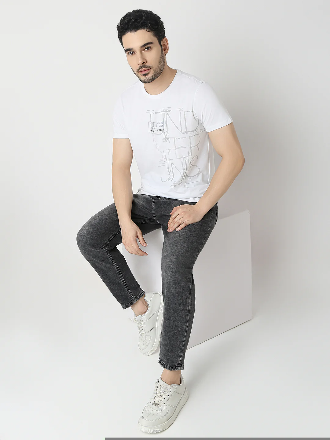 Underjeans T-Shirt Regular Fit White - Image 2