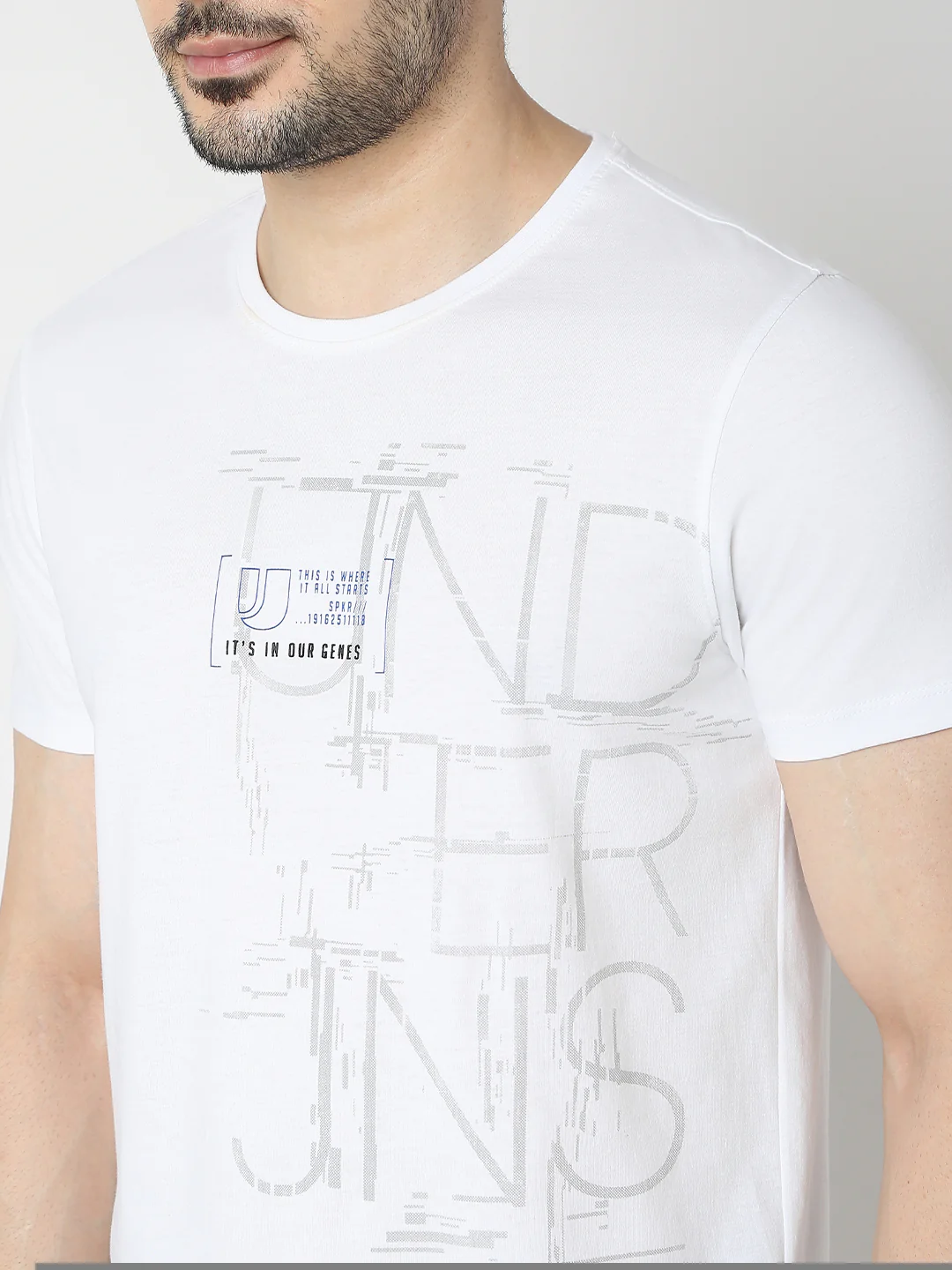 Underjeans T-Shirt Regular Fit White - Image 5