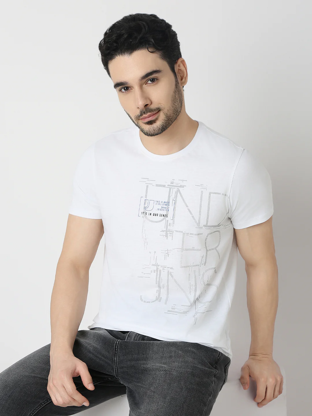 Underjeans T-Shirt Regular Fit White - Image 6