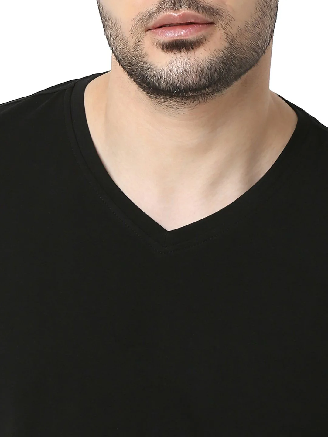 Underjeans T-Shirt Solid Black Regular Fit - Image 8