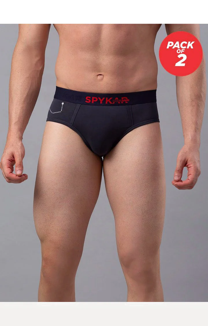 Underjeans Pack Of 2 Cotton Blend Briefs
