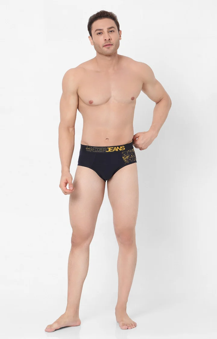Underjeans Cotton Blend Regular Fit Brief