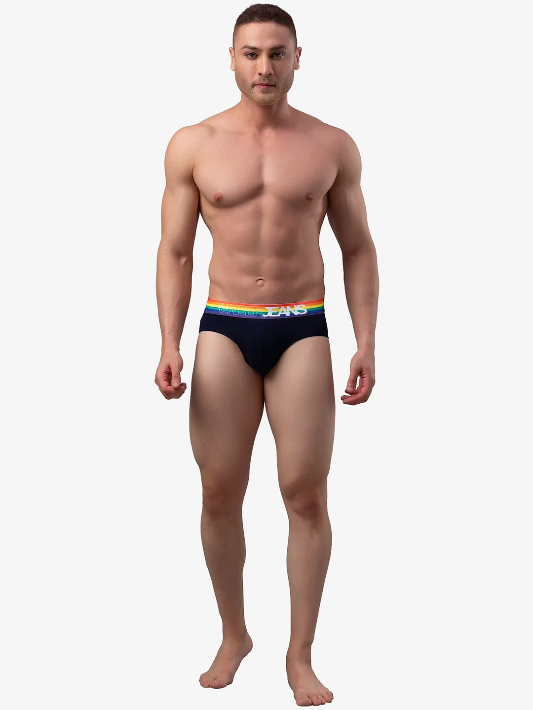 Underjeans Cotton Blend Regular Fit Brief