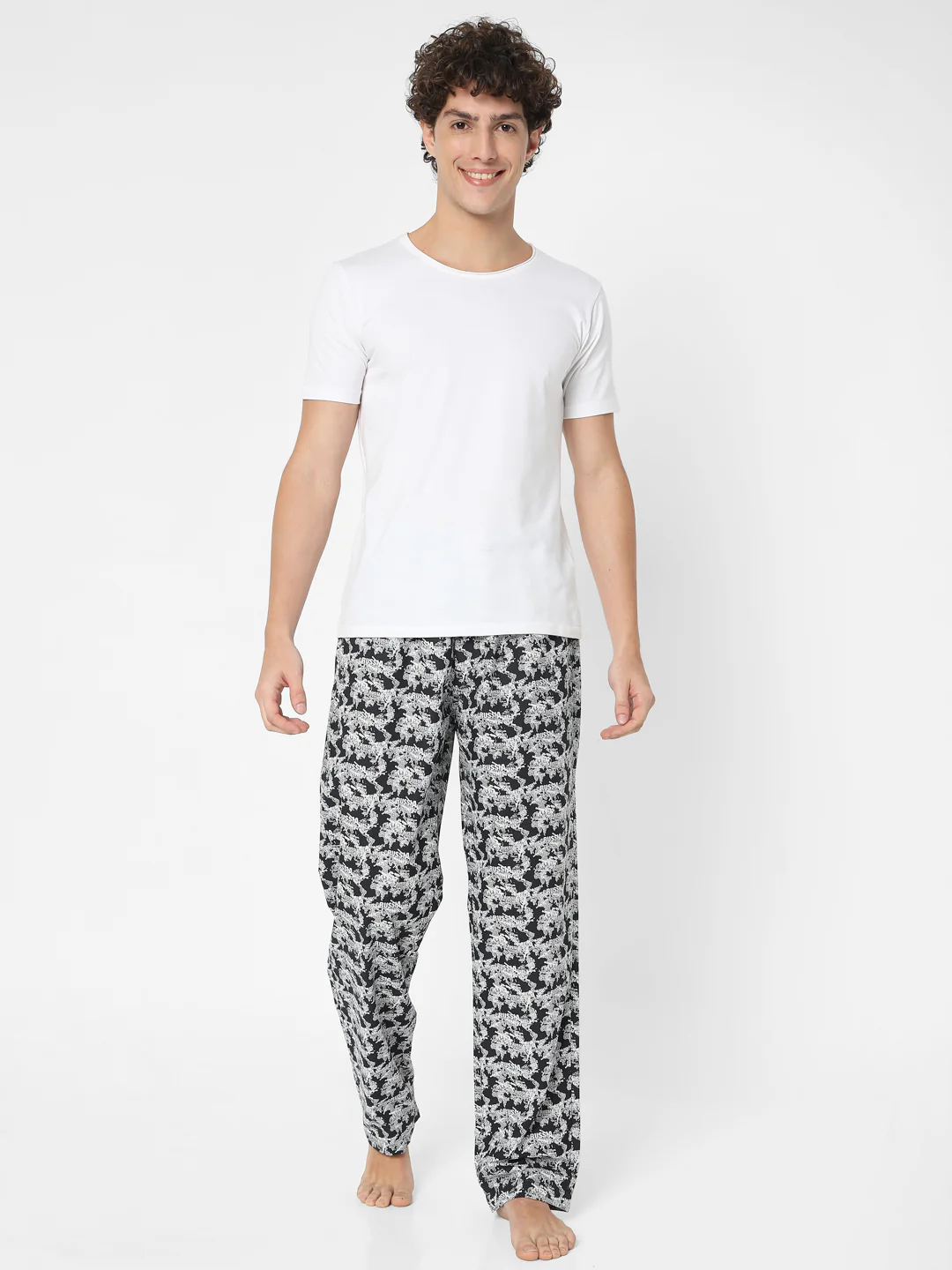 Underjeans Pyjama Regular Fit Black - Image 6