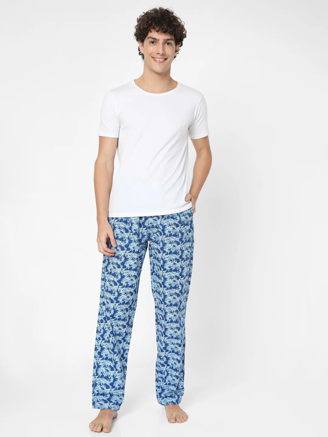Underjeans Pyjama Regular Fit Blue - Image 6