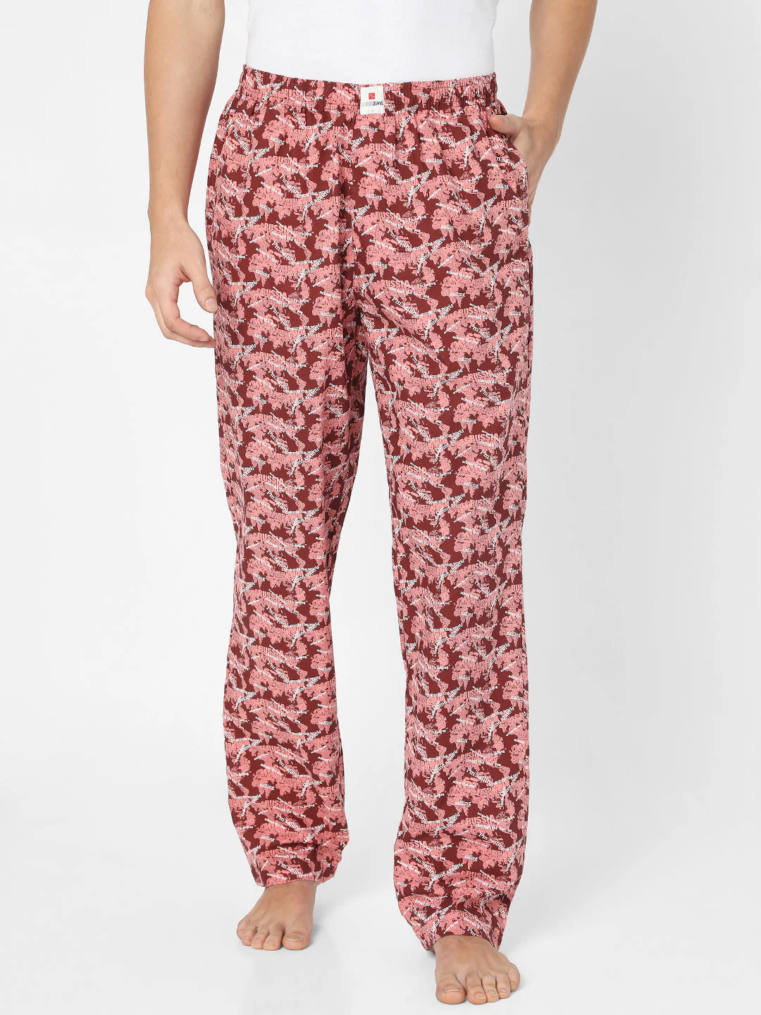 Underjeans Pyjama Regular Fit Red - Image 8