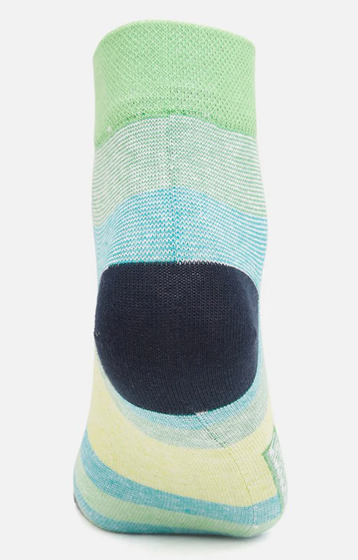 Underjeans Pack Of 2 Men Yellow Ankle Length Socks - Image 4