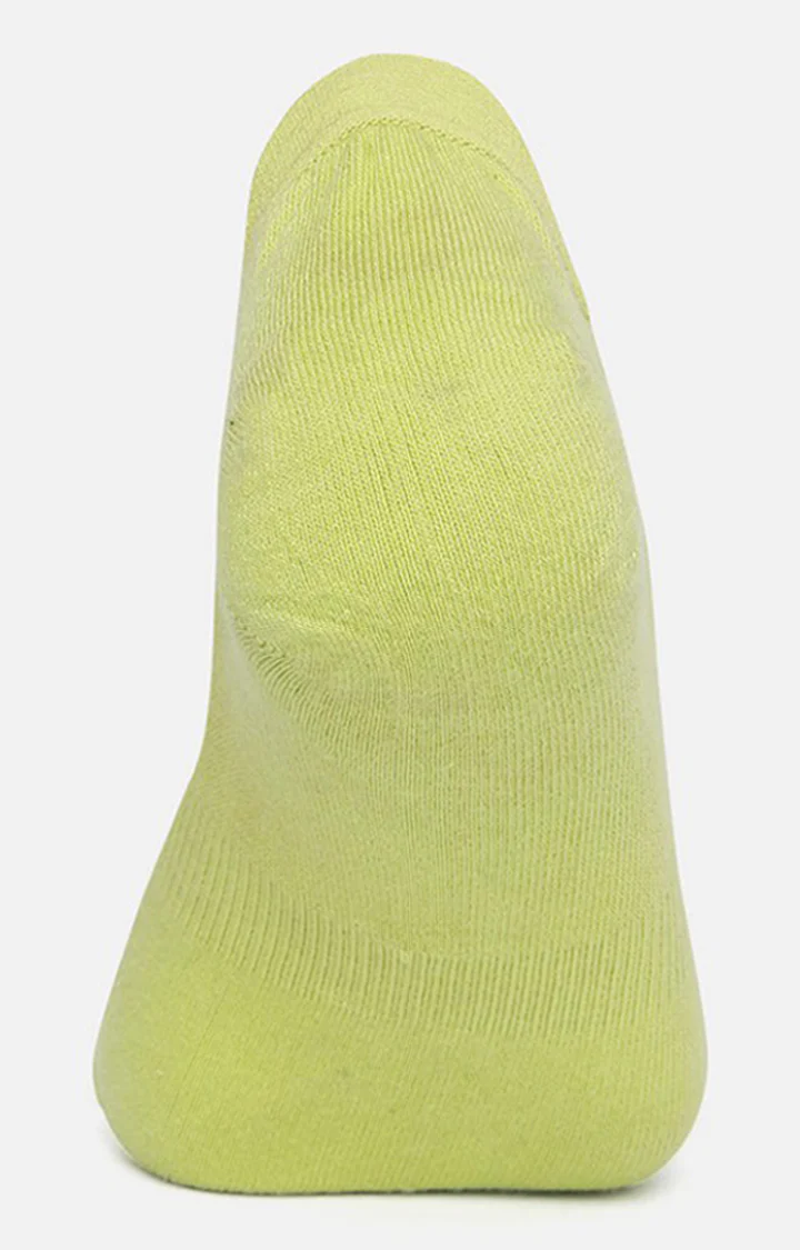 Underjeans Pack Of 2 Men Green No Show Socks - Image 3