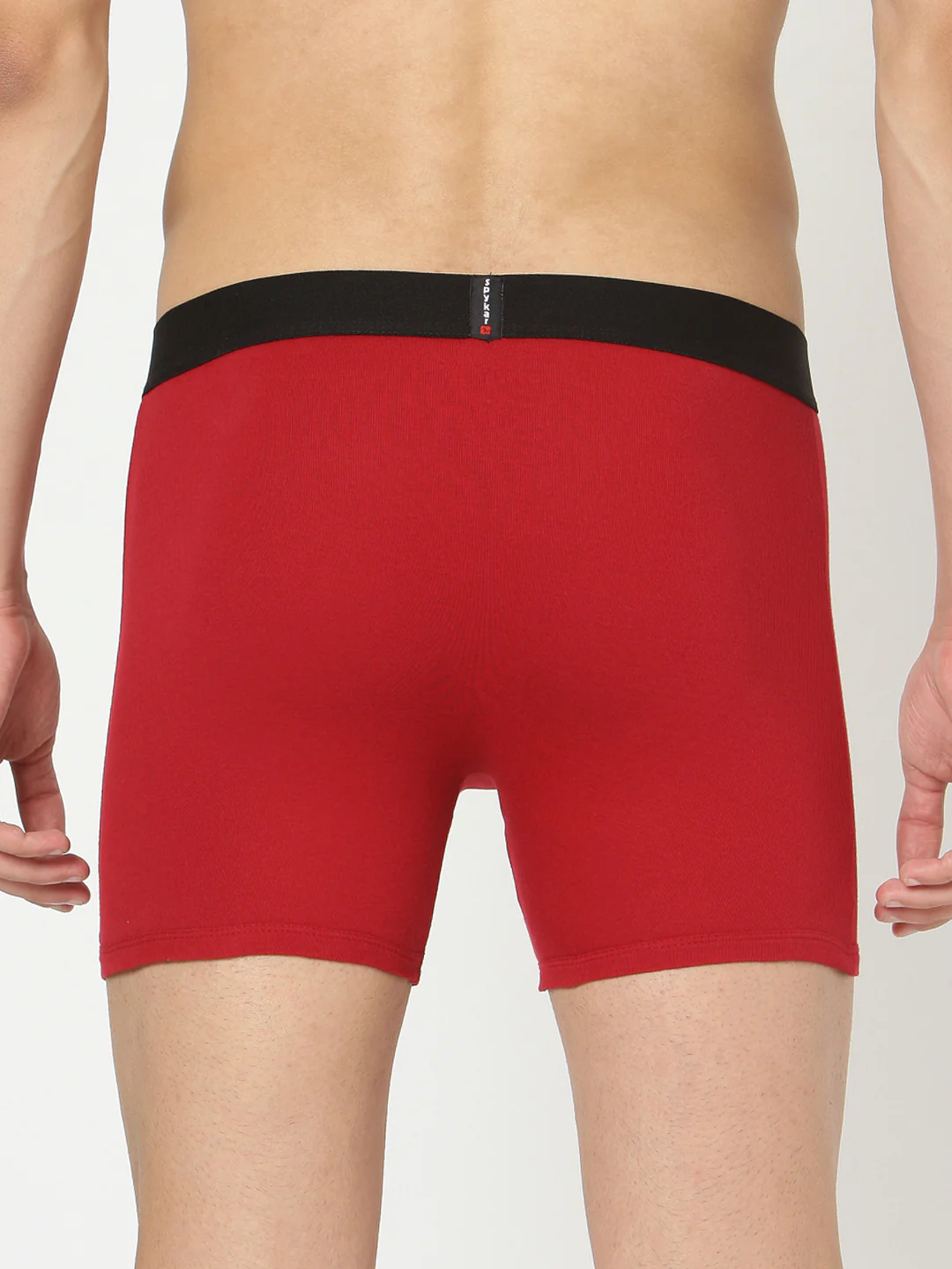 Underjeans Pack Of 2 Maroon Cotton Trunks - Image 5