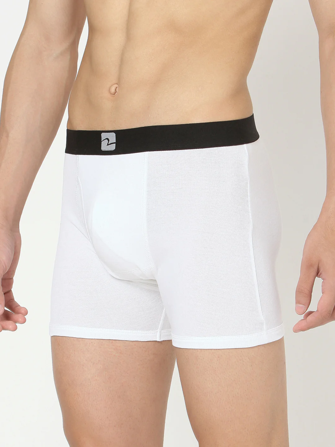 Underjeans Pack Of 2 White Cotton Trunks - Image 3
