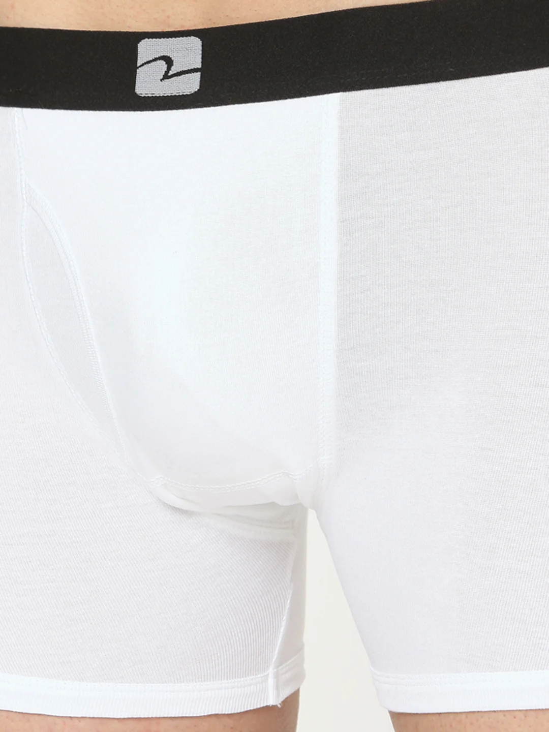 Underjeans Pack Of 2 White Cotton Trunks - Image 4