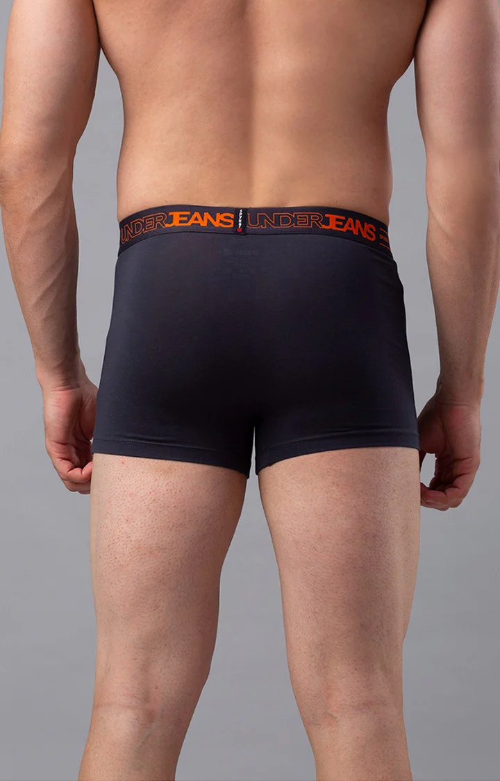 Underjeans Grey Solid Trunk - Image 4