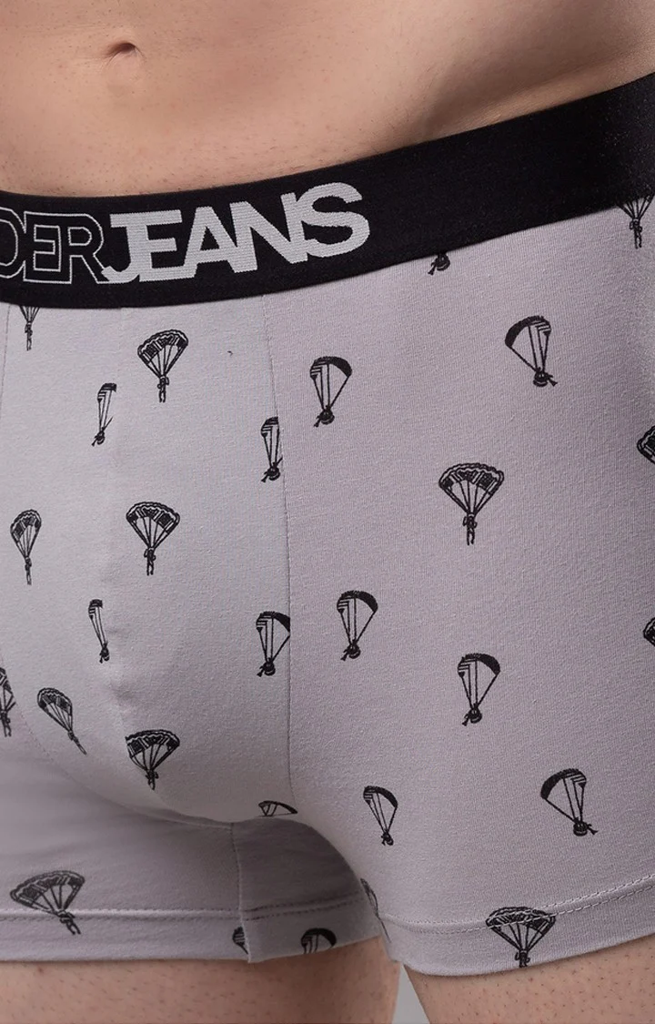 Underjeans Grey Cotton Trunk - Image 7