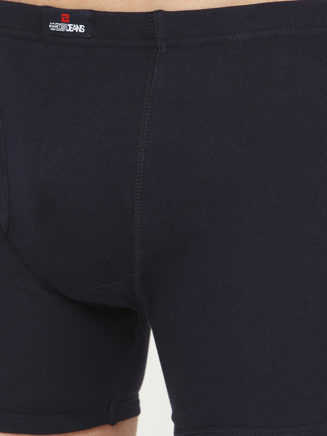 Underjeans Navy Blue Cotton Trunk - Image 4