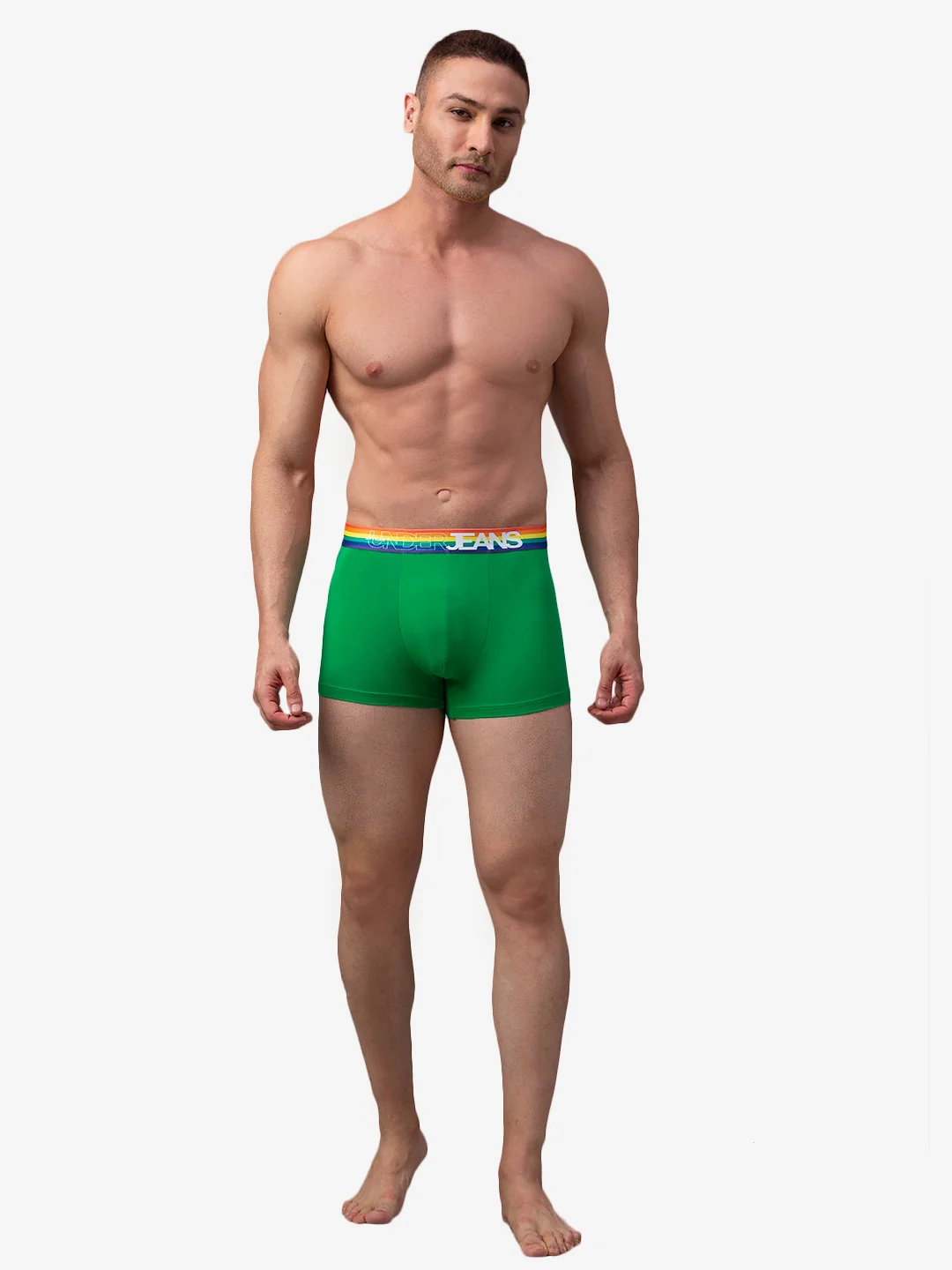 Underjeans Cotton Blend Regular Fit Trunk