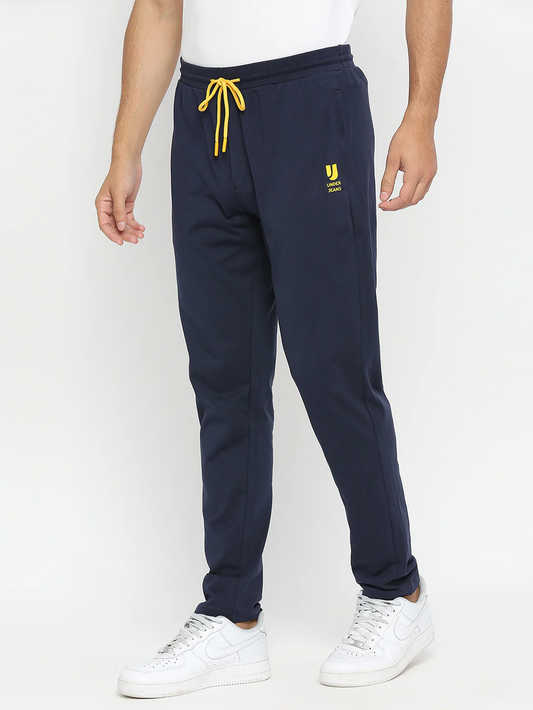 Underjeans Trackpant Regular Fit Solid Navy - Image 2