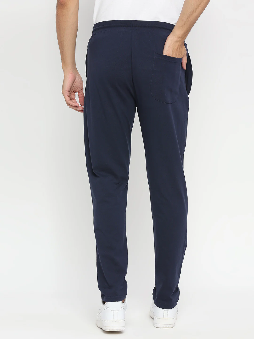 Underjeans Trackpant Regular Fit Solid Navy - Image 4
