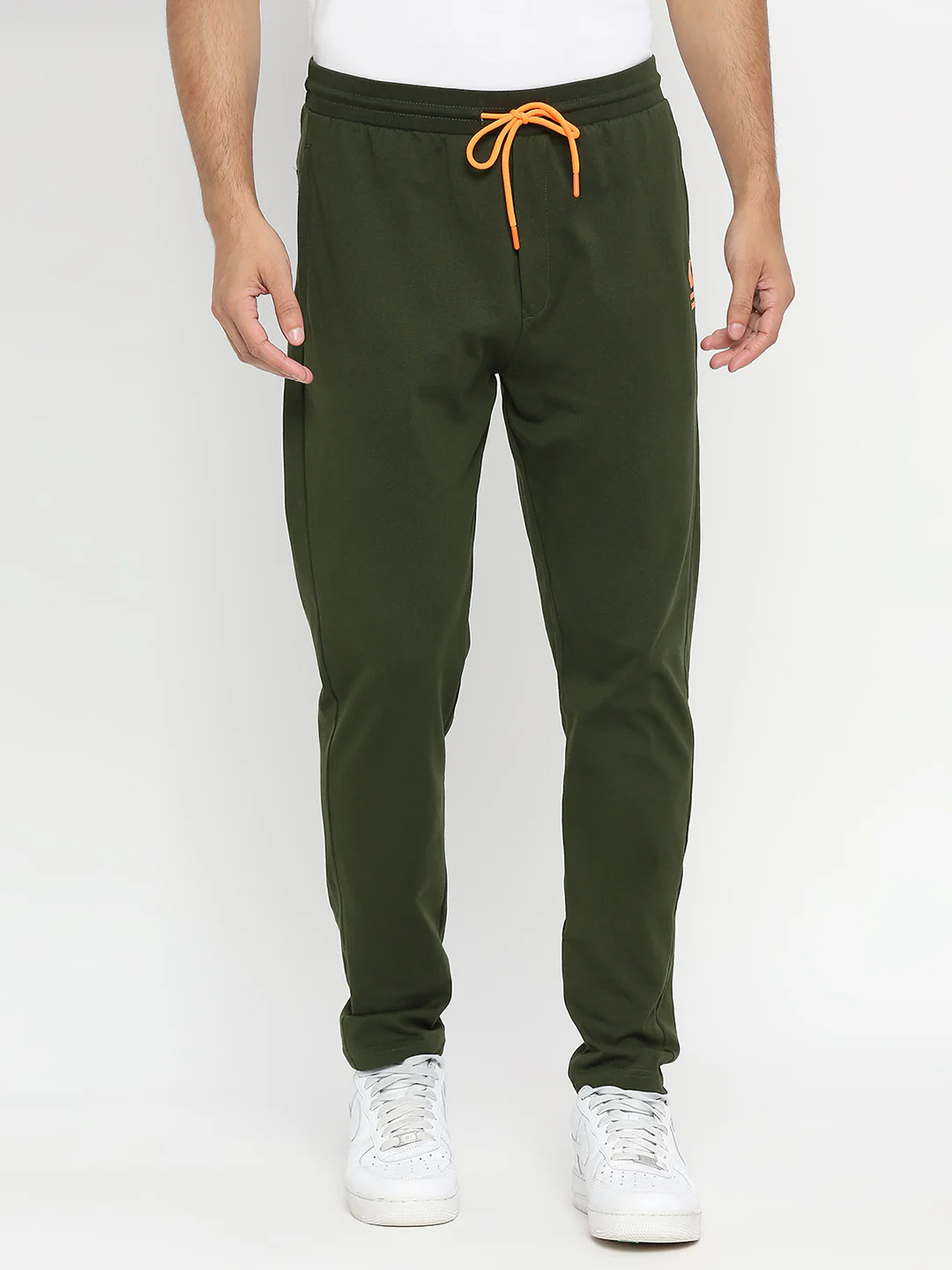 Underjeans Trackpant Regular Fit Solid Olive