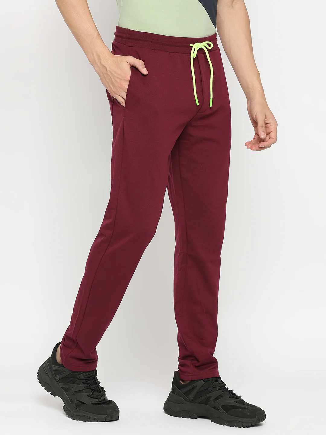 Underjeans Trackpant Wine Cotton - Image 3