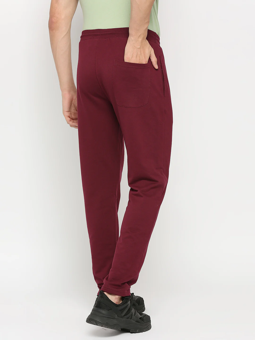 Underjeans Trackpant Wine Cotton - Image 4