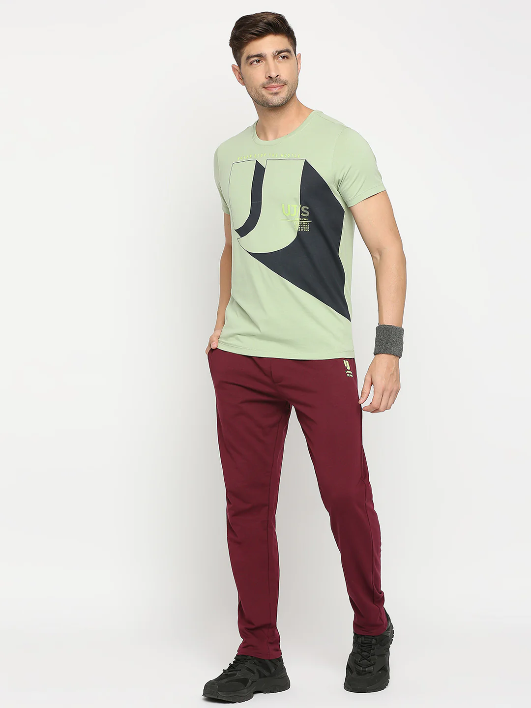 Underjeans Trackpant Wine Cotton - Image 6