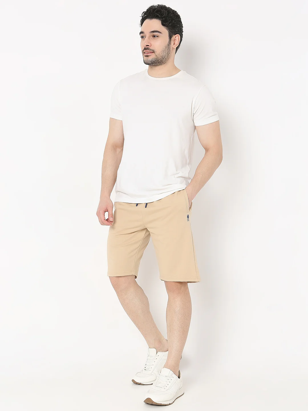 Underjeans Shorts Regular Fit Beige - Image 6