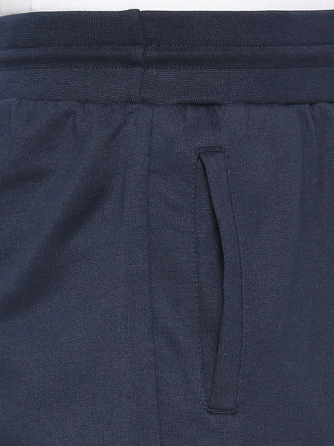 Underjeans Shorts Navy Cotton Blend - Image 5