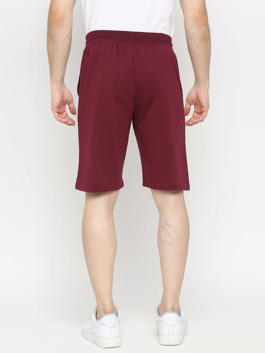 Underjeans Shorts Wine Cotton Blend - Image 4
