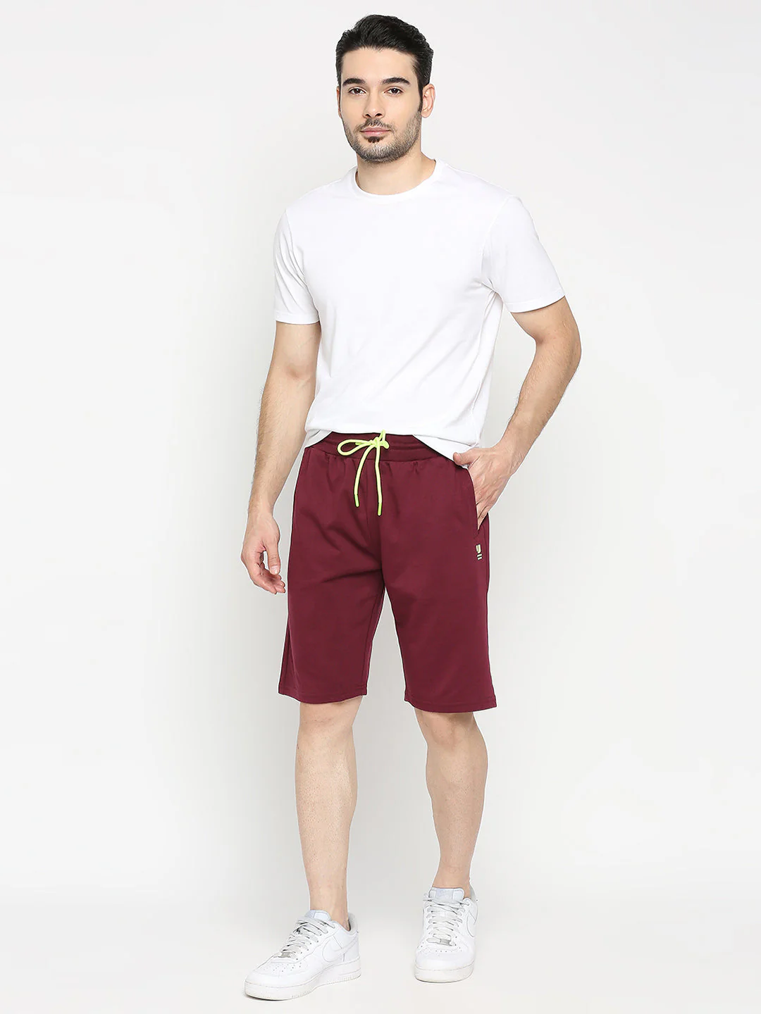 Underjeans Shorts Wine Cotton Blend - Image 6