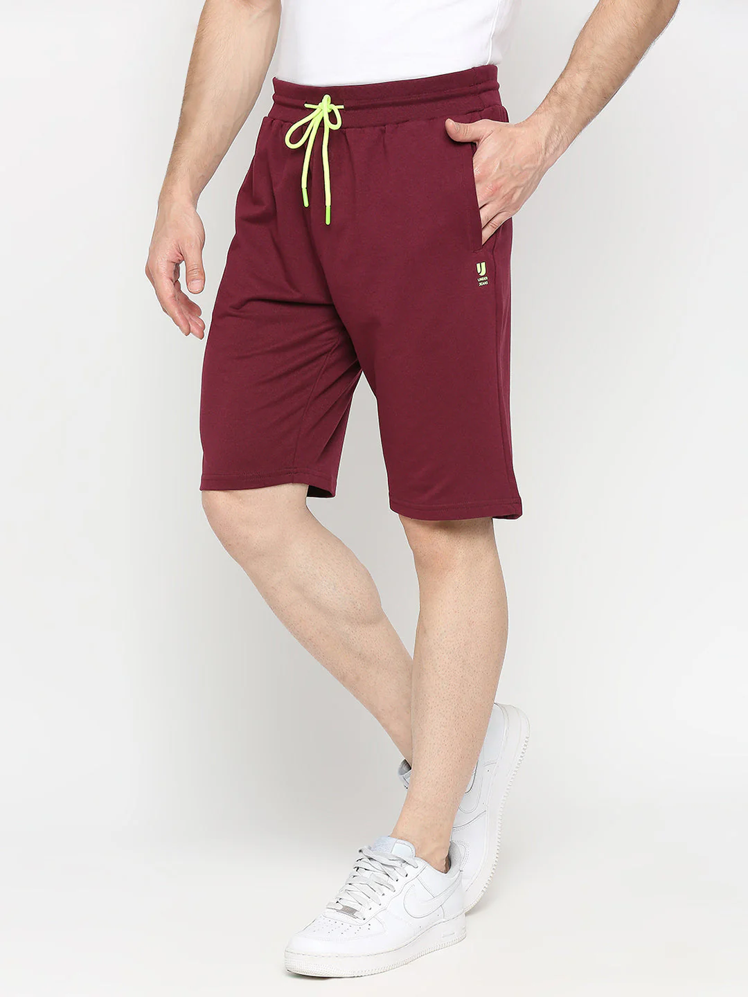 Underjeans Shorts Wine Cotton Blend - Image 7