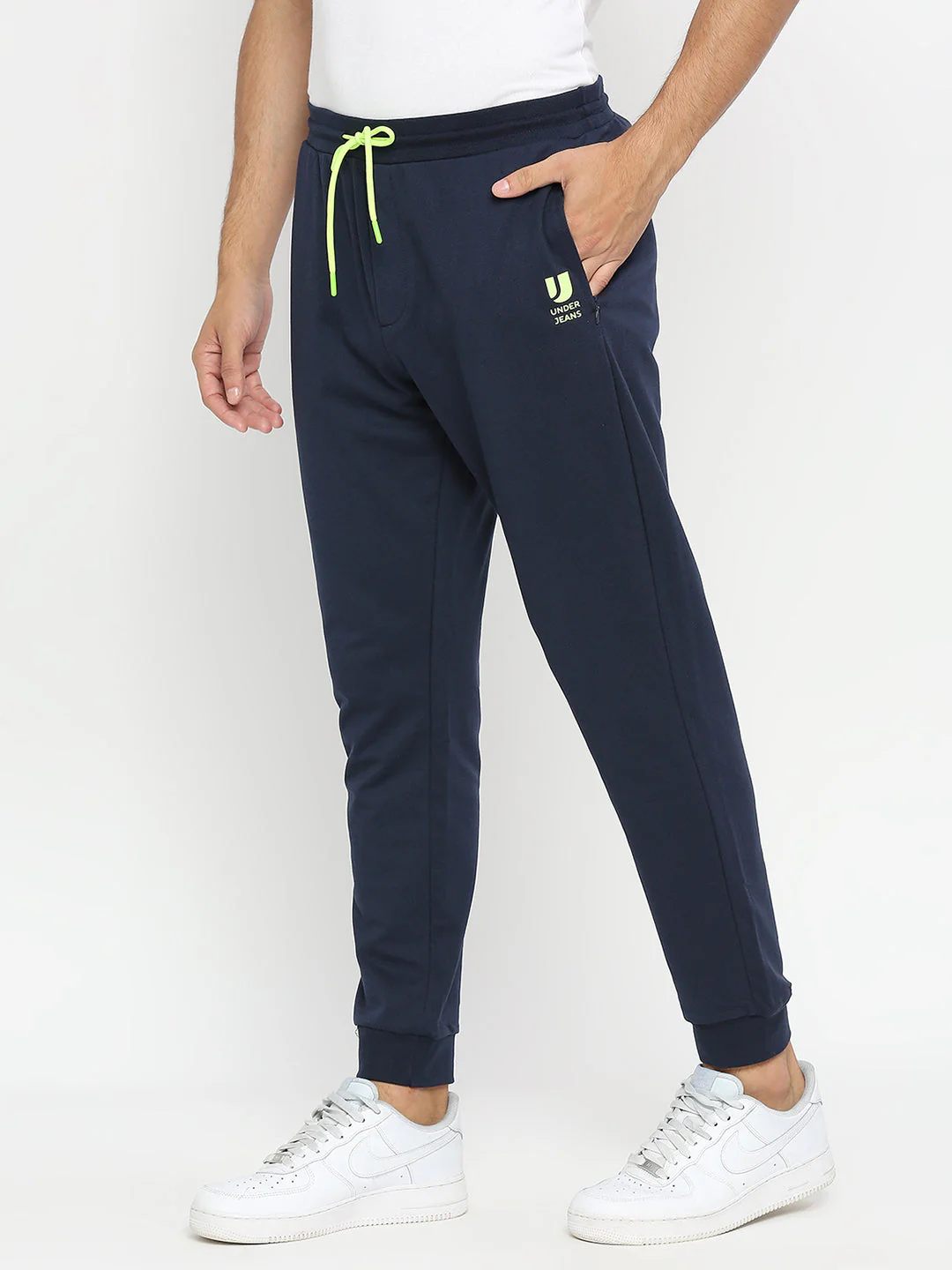 Underjeans Trackpant Navy Cotton