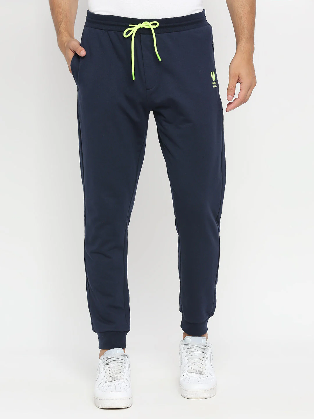 Underjeans Trackpant Navy Cotton - Image 2