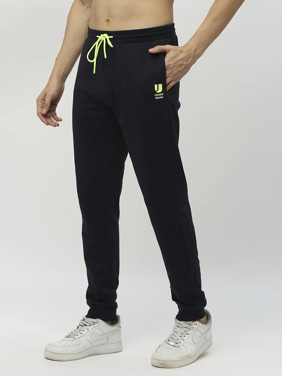 Underjeans Trackpant Regular Fit Navy Blue - Image 2