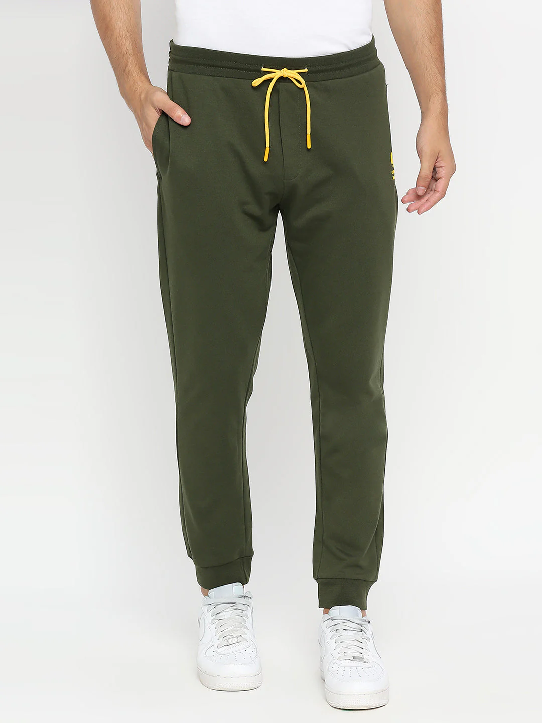 Underjeans Trackpant Olive Cotton - Image 2