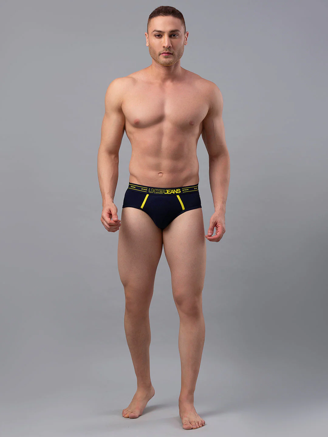Underjeans Pack Of 3 Cotton Blend Briefs - Image 3