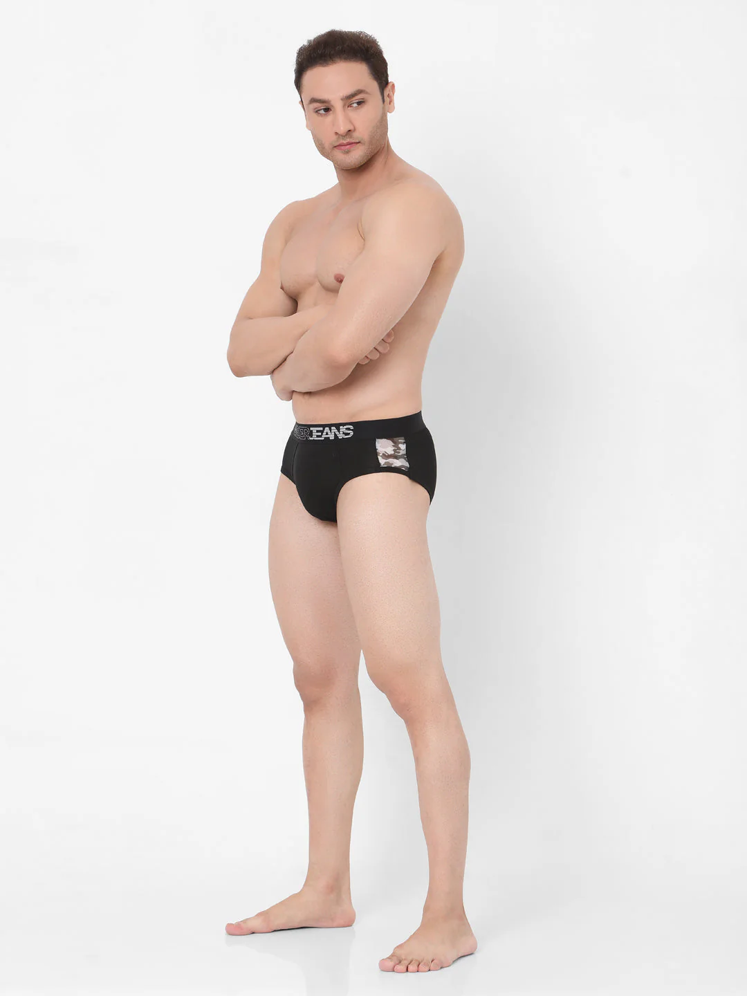 Underjeans Pack Of 3 Cotton Blend Briefs - Image 4