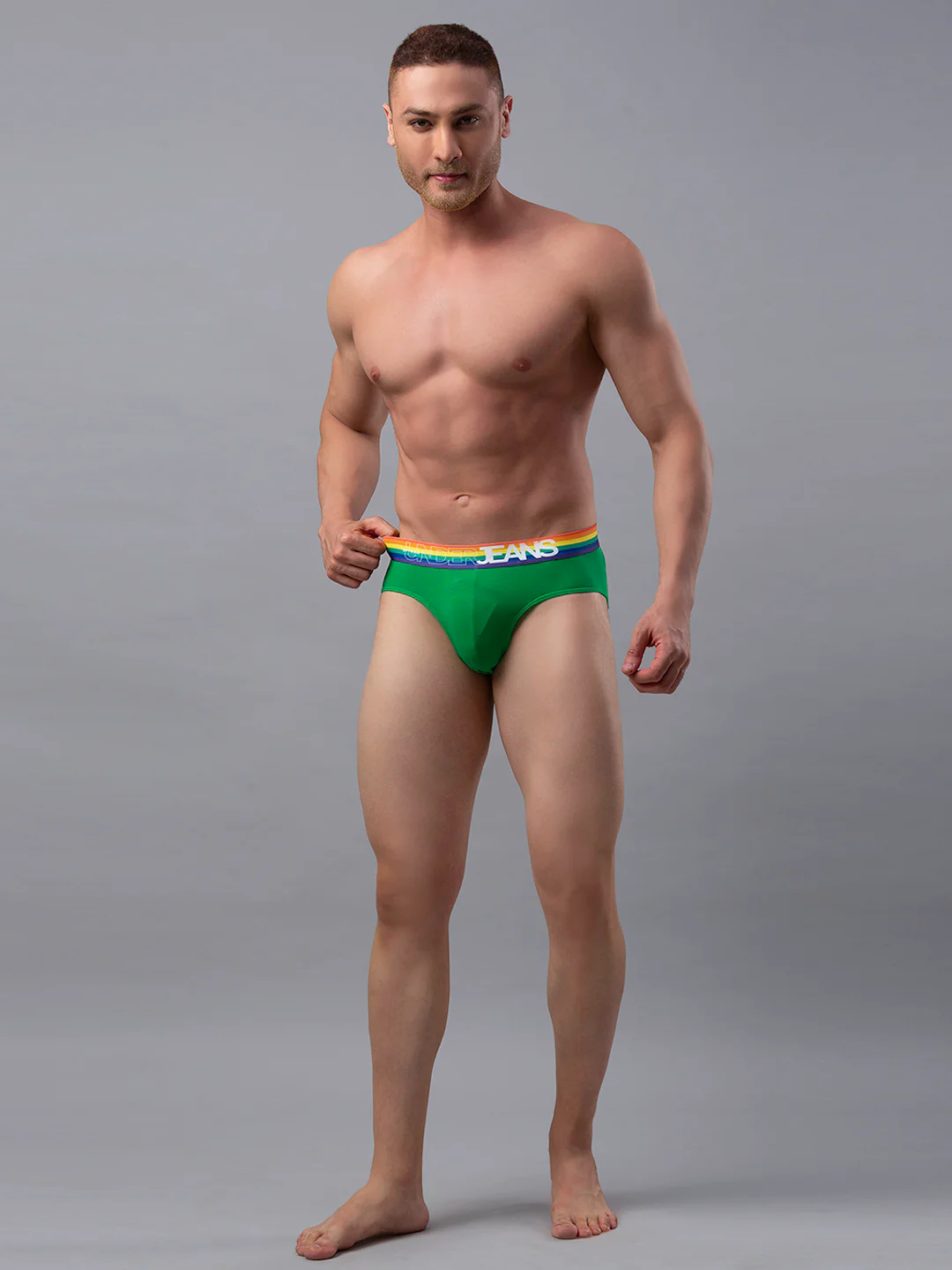 Underjeans Pack Of 2 Cotton Blend Briefs - Image 2