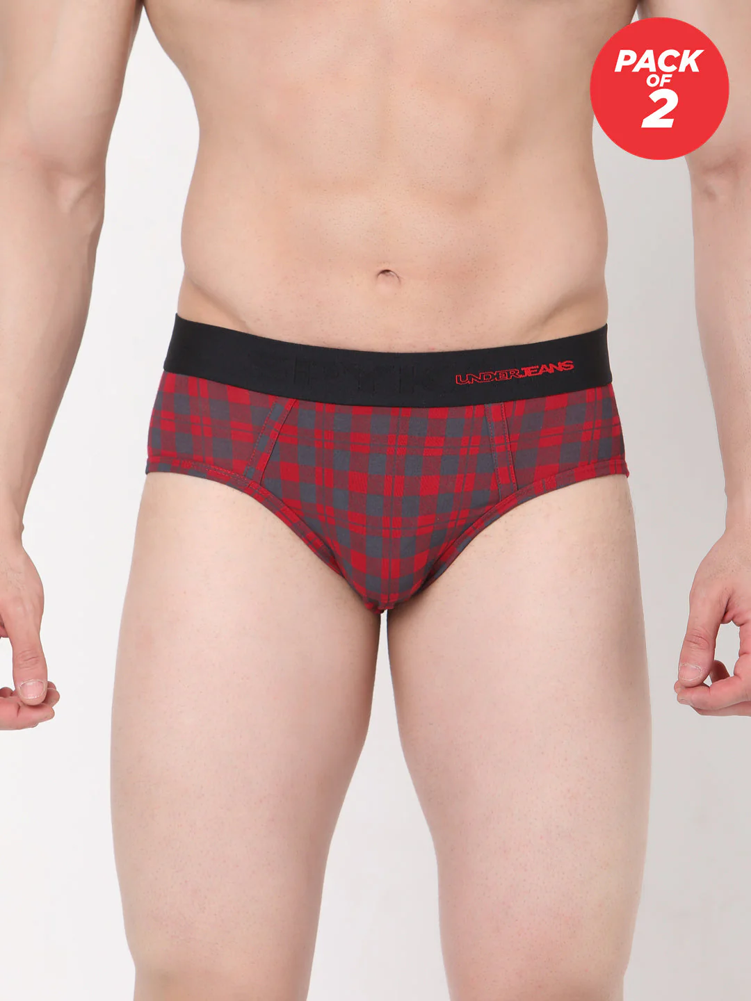 Underjeans Pack Of 2 Cotton Blend Briefs - Image 6
