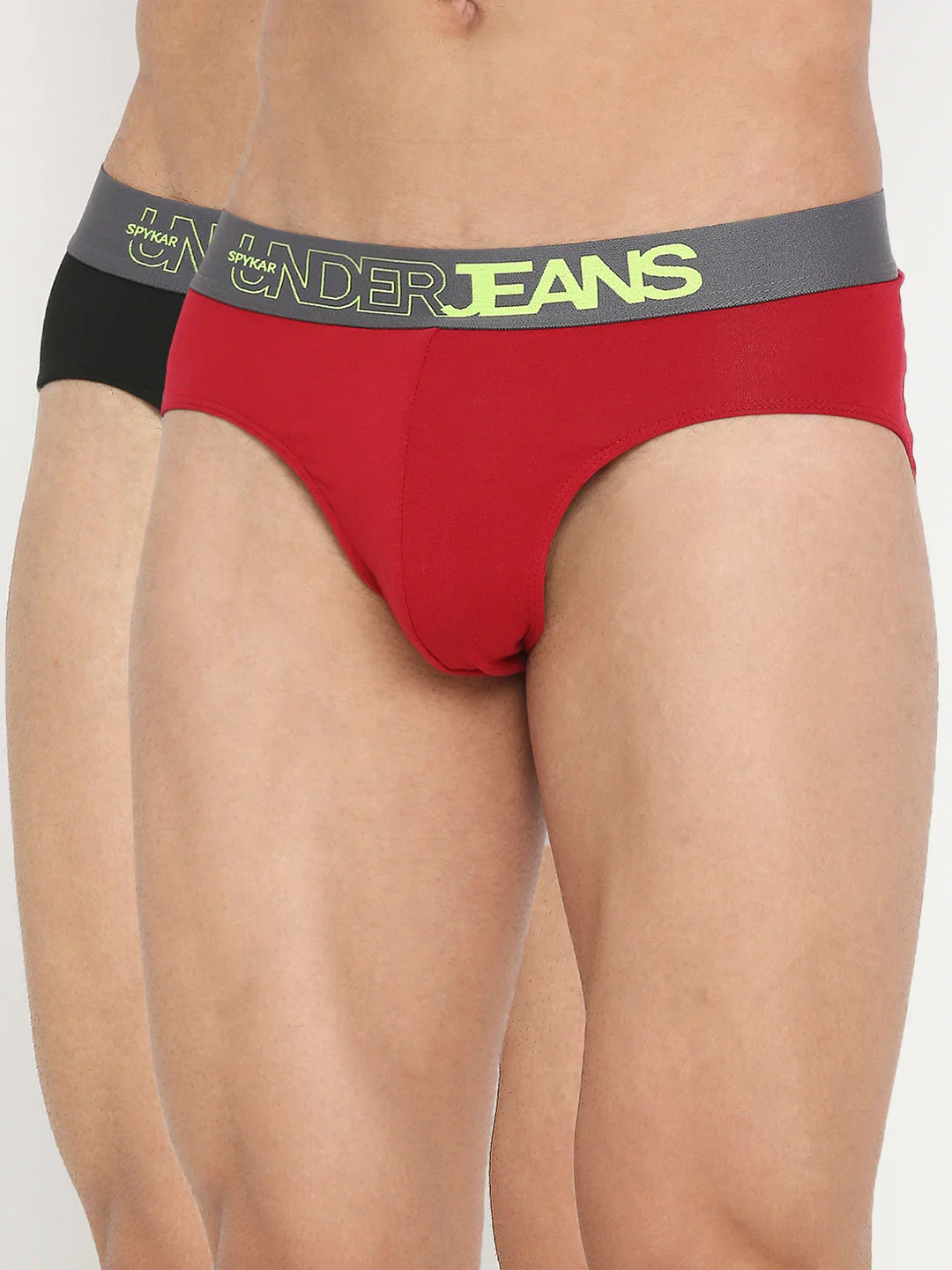 Underjeans Pack Of 2 Cotton Blend Briefs