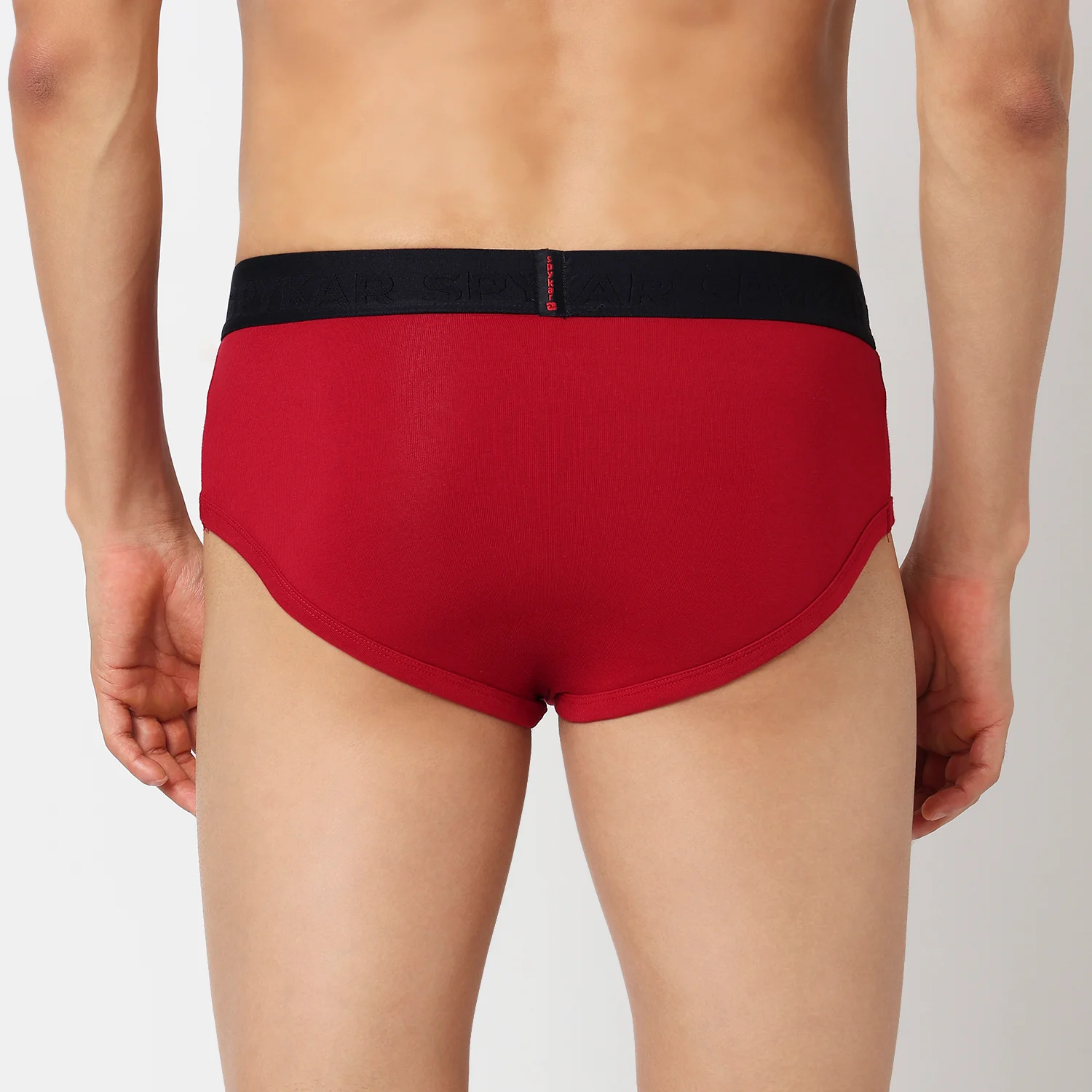 Underjeans Pack Of 2 Cotton Blend Solid Mid-Rise Briefs - Image 7
