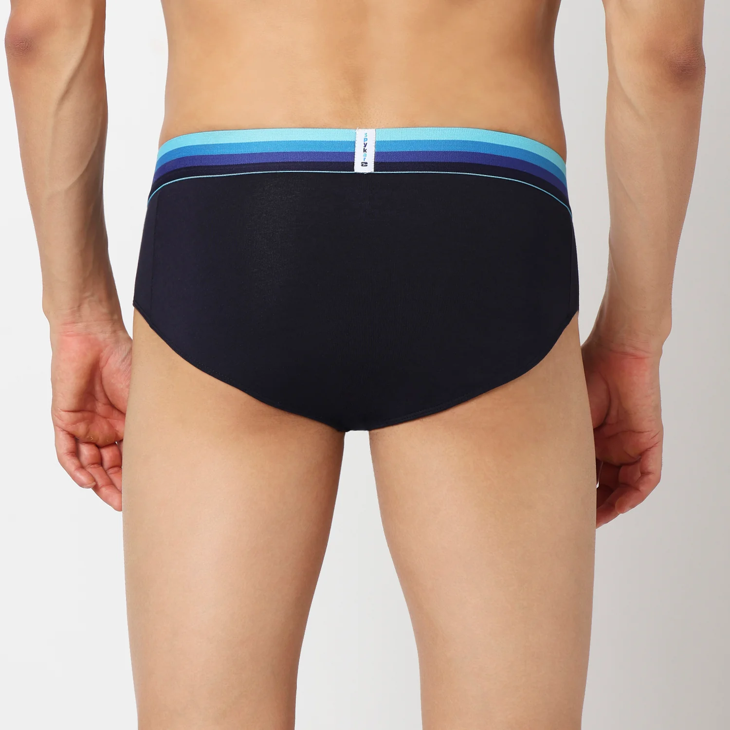 Underjeans Pack Of 2 Cotton Blend Solid Mid-Rise Briefs - Image 6