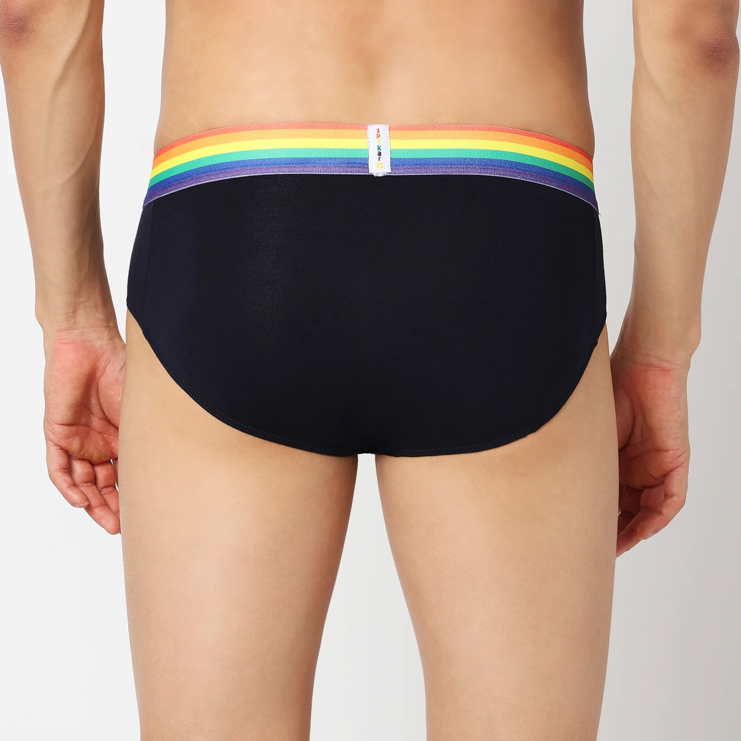 Underjeans Pack Of 2 Cotton Blend Solid Mid-Rise Briefs - Image 6